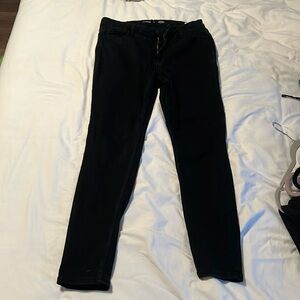 Old navy rock start supper skinny black jeans